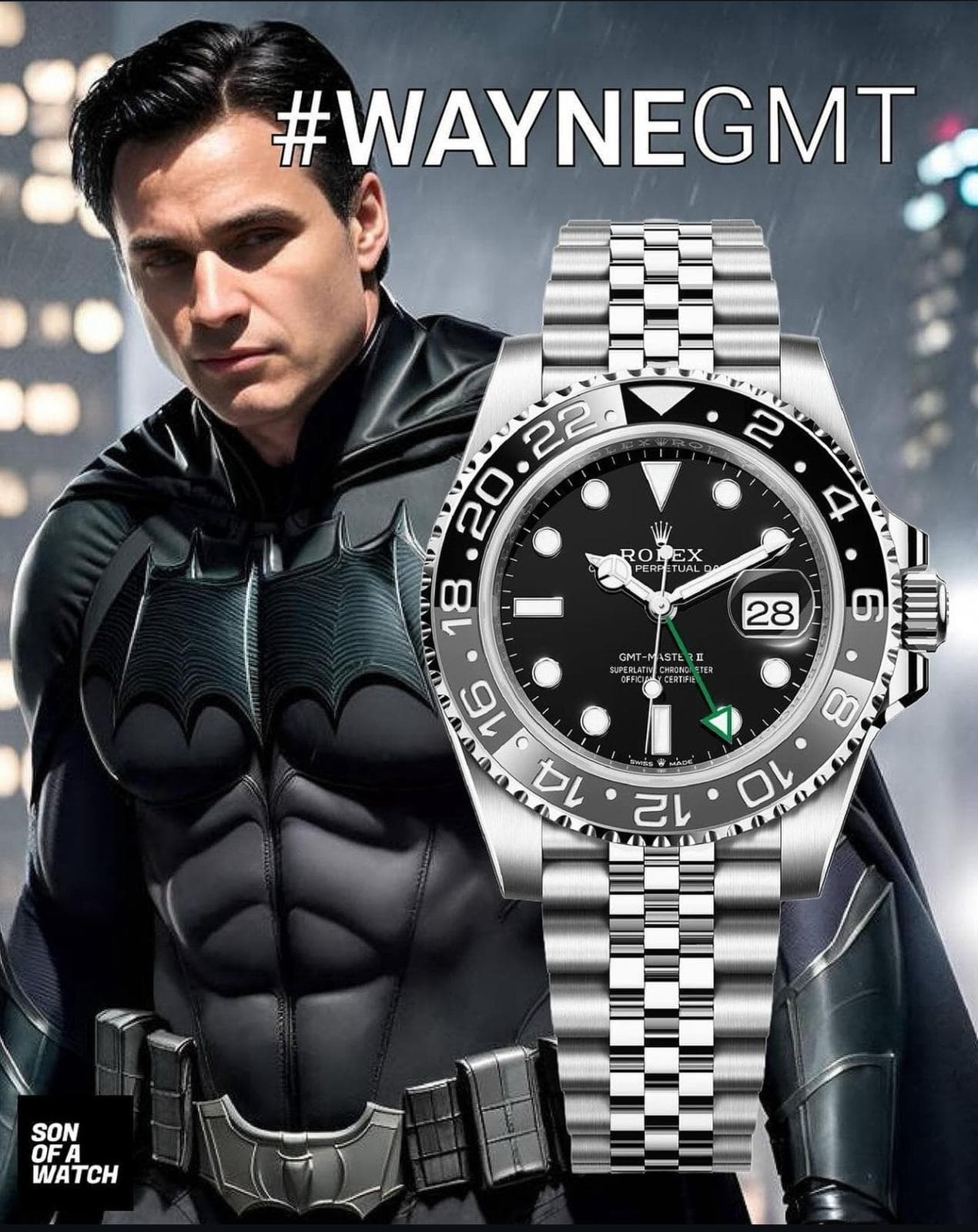 ROLEX BRUCE WAYNE