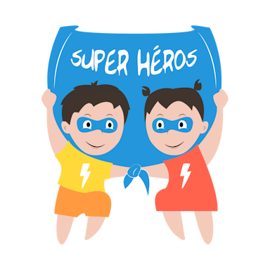 super heros logo